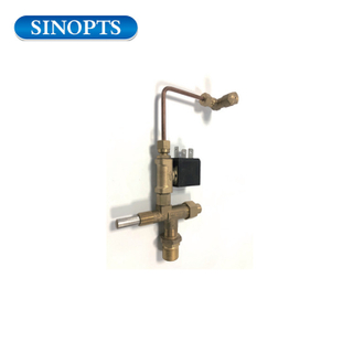 Válvula de seguridad de gas GLP de alta presión con interruptor solenoide