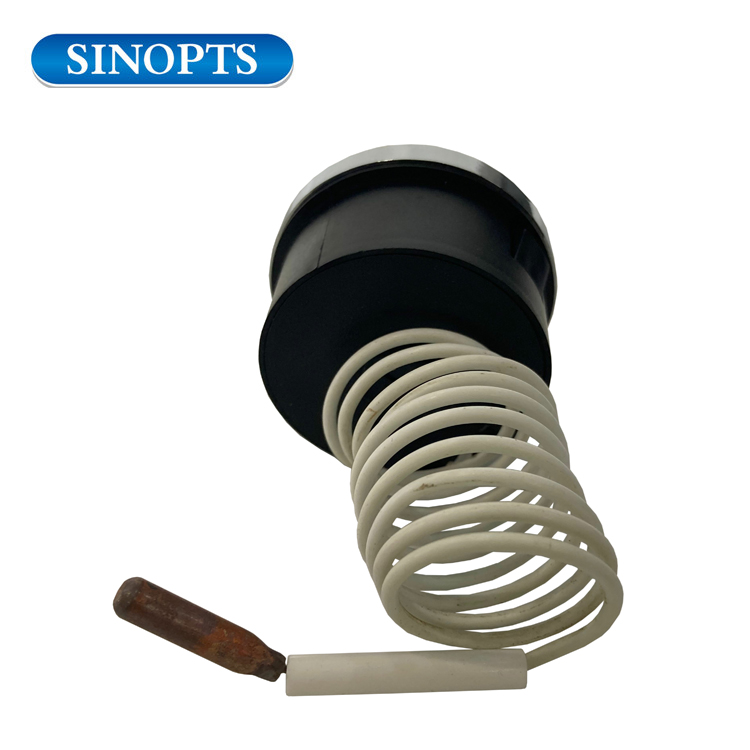 SINOPTS 52 mm 0-120C Ganaje del termómetro de agua 
