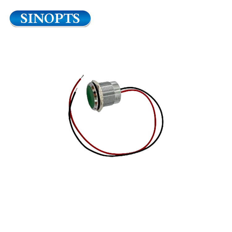 Botón IP65 impermeable de 19 mm de 19 mm 