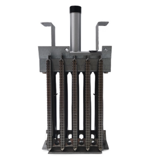 La caldera de gas comercial de los accesorios de la estufa de gas de SINOPTS parte la hornilla del acero inoxidable de cinco filas