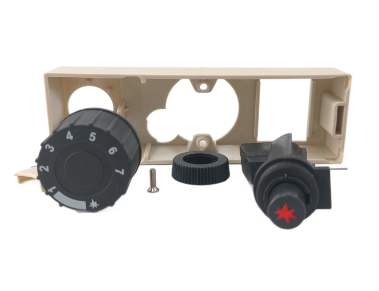 Tapa de la válvula de control de gas del termostato SINOPTS con encendedor piezoeléctrico 