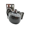 Medium de 3 pulgadas de eje único TPR-M12*30 ruedas Manual Cinturón Herramienta direccional con tornillo TPR-M12*30