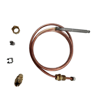 Kit de termopar de gas con tuerca de reemplazo de adaptador universal 