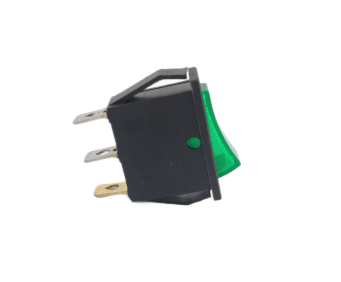 Interruptor basculante compacto verde de alto rendimiento Sinopts