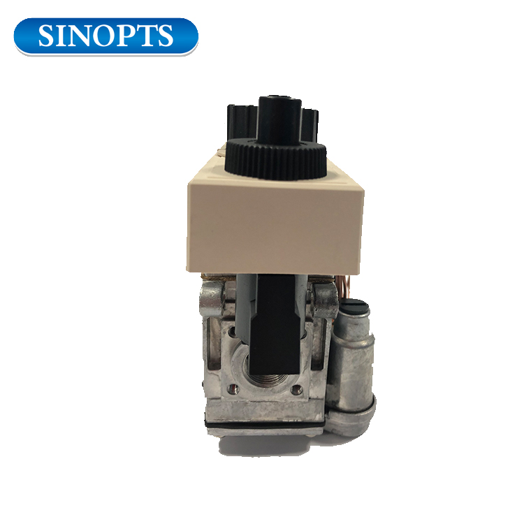 30-90 ℃ Combinación de sinopts Controla la válvula de control de gas termostático 