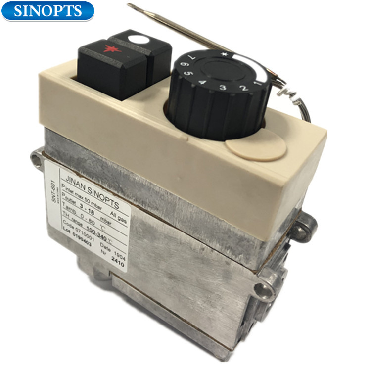 100-340 ℃ Sinopts Válvula de control de gas de combinación multifuncional sin encendedor