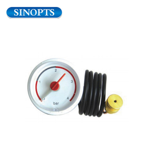 Manómetro de latón para caldera de vapor capilar