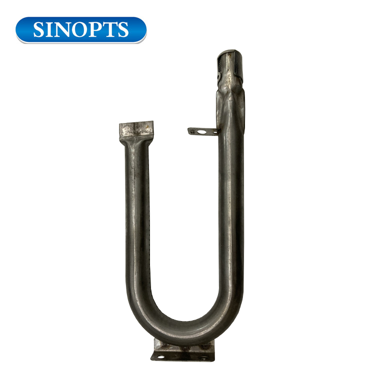Quemador de gas de acero inoxidable en forma de U para calentador de agua de gas 