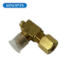 Ajuste del conector para accesorios de tubería de gases conector de unión accesorios del conector de latón