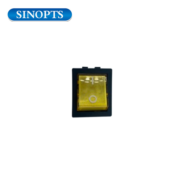 Sinopts rocker switch amarillo