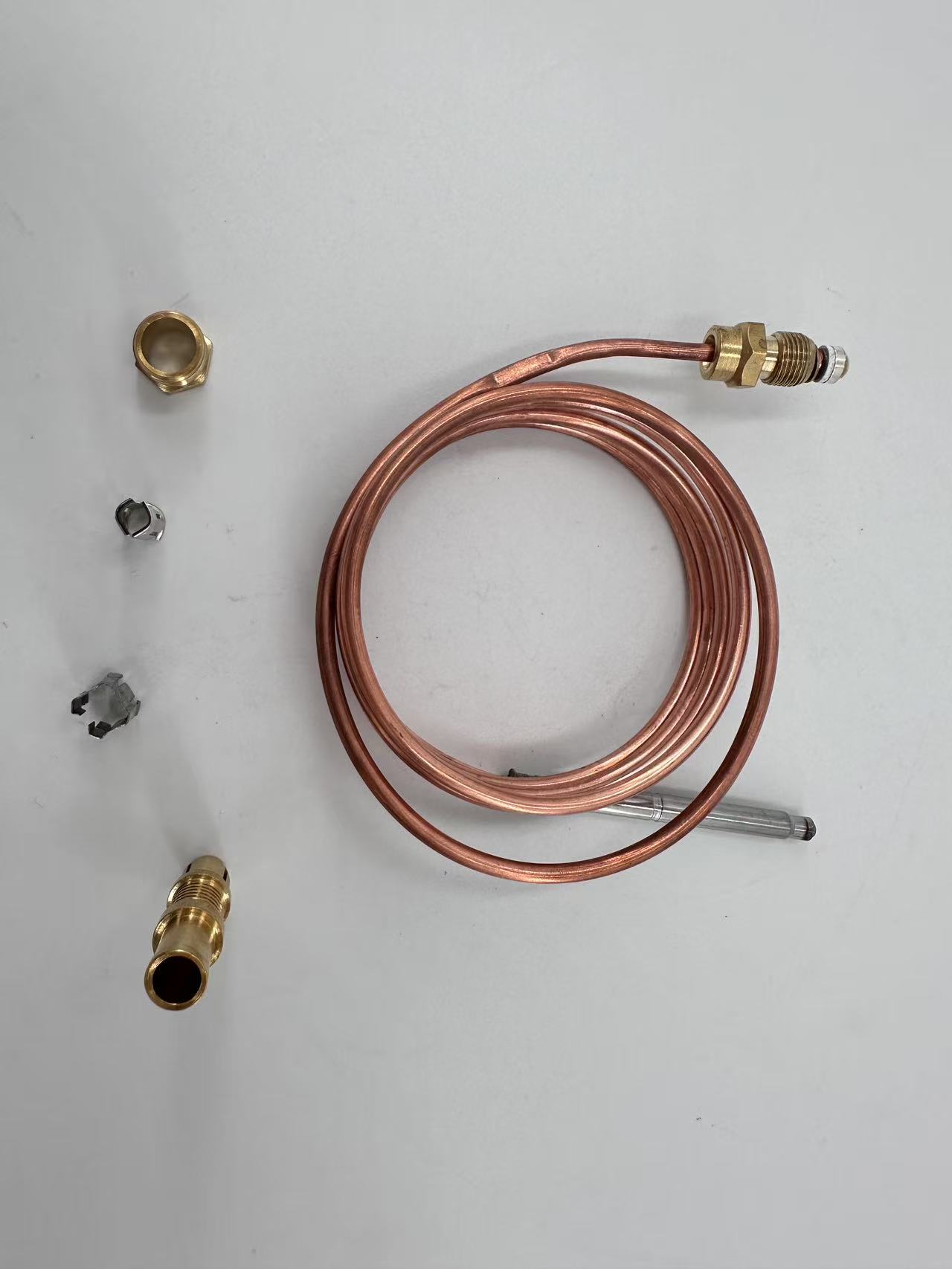 Kit de termopar de gas con tuerca de reemplazo de adaptador universal 