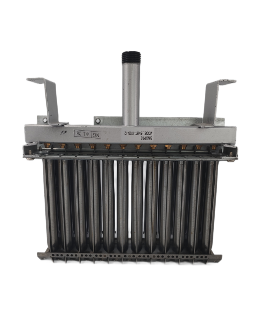 SINOPTS 12 filas caldera de gas fila de fuego de vapor bandeja de quemador de placa de Zinc de hierro inoxidable