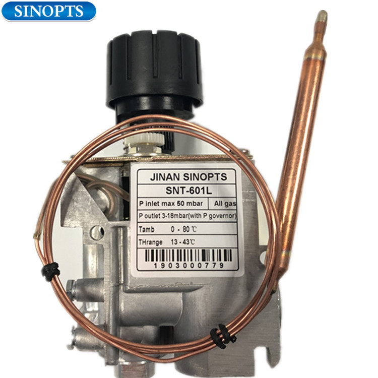 13-43 ℃ Válvula termostática de termostato de gas de combinación termostática Sinopts