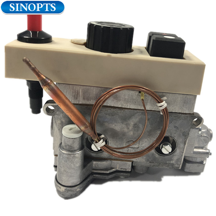 Válvula de control termostática de gas combinada de la freidora de gas Sinopt de 40-90 ℃