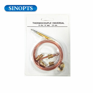 Termocouple de gas universal de 150 cm