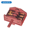 Interruptor selector de engranajes de horno de alta potencia de 16 A de múltiples posiciones