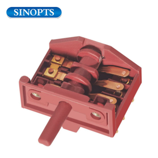 Interruptor selector de engranajes de horno de alta potencia de múltiples posiciones 16A
