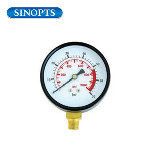 Manómetro de presión diferencial de presión de temperatura