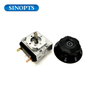 60 minutos de longitud axial Interruptor de temporizador de horno de 17 mm con perilla