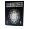 Sinopts Tel96-9001K Controlador de temperatura de visualización digital Negro