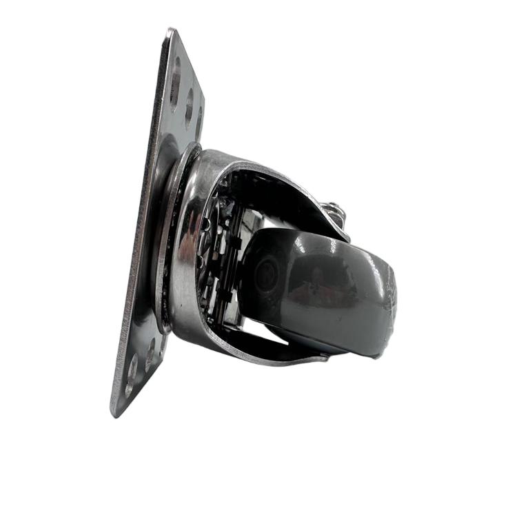Medium de 3 pulgadas de eje único TPR-M12*30 ruedas Manual Cinturón Herramienta direccional con tornillo TPR-M12*30