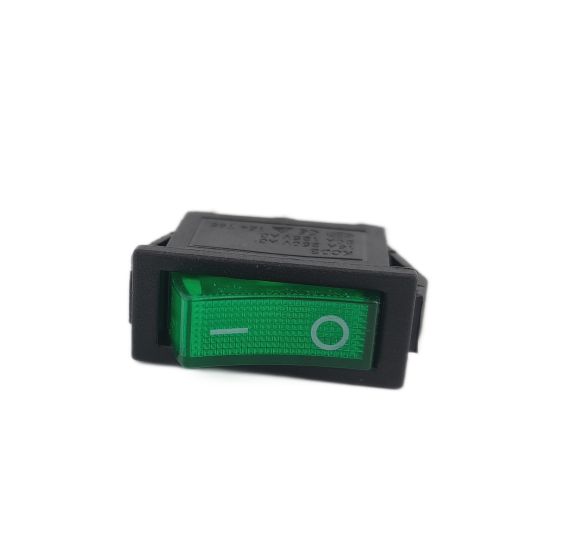 Interruptor basculante compacto verde de alto rendimiento Sinopts