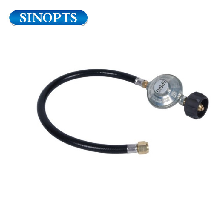 Regulador de gas con rueda manual ajustable