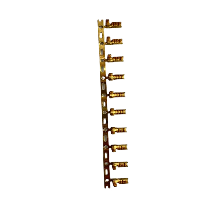 Batería de latón Terminal de cable de cable de cable Anillo de orificio hembra con terminal de alfiler masculino