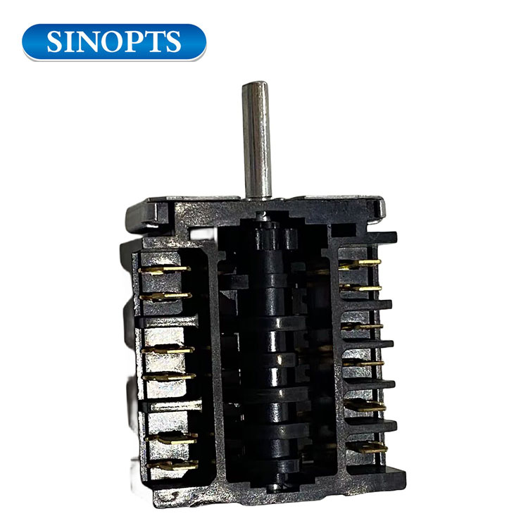 Interruptor giratorio de 16A 250V para horno eléctrico