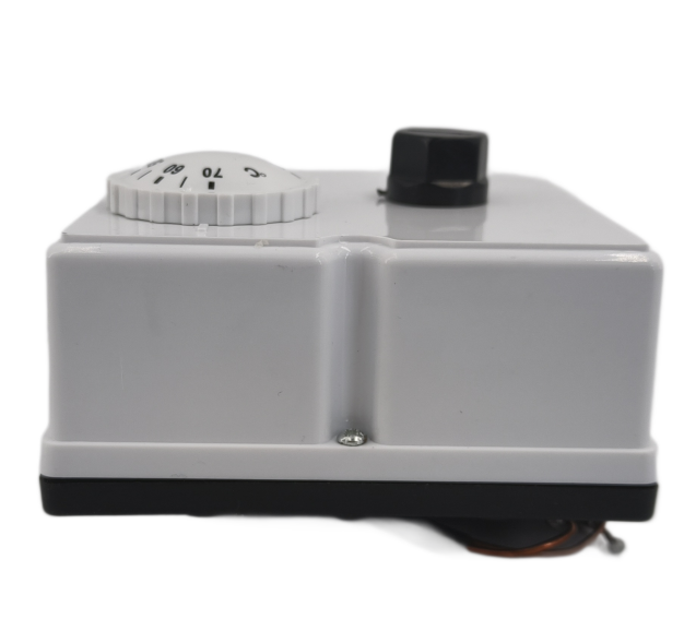 SINOPTS Interruptor de termostato con perilla ajustable para tubo de caldera