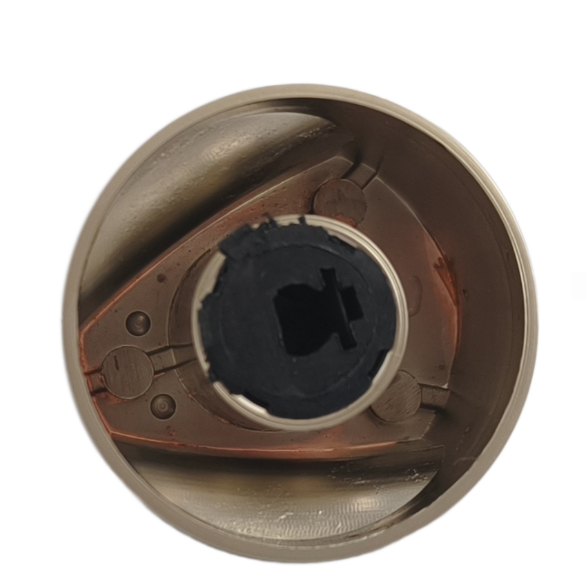 Botón de control del termostato del horno SINOPTS Perilla del interruptor giratorio de metal