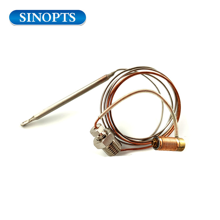 Reemplace el bulbo del termostato de la sonda del sensor de temperatura de los accesorios de la válvula de control de temperatura del gas 710 para la válvula de 120-200 grados