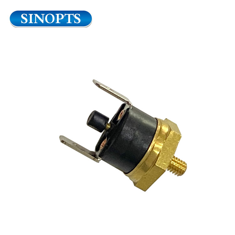 Mini elemento de calentamiento termostático Temperatura bimetal interruptor térmico