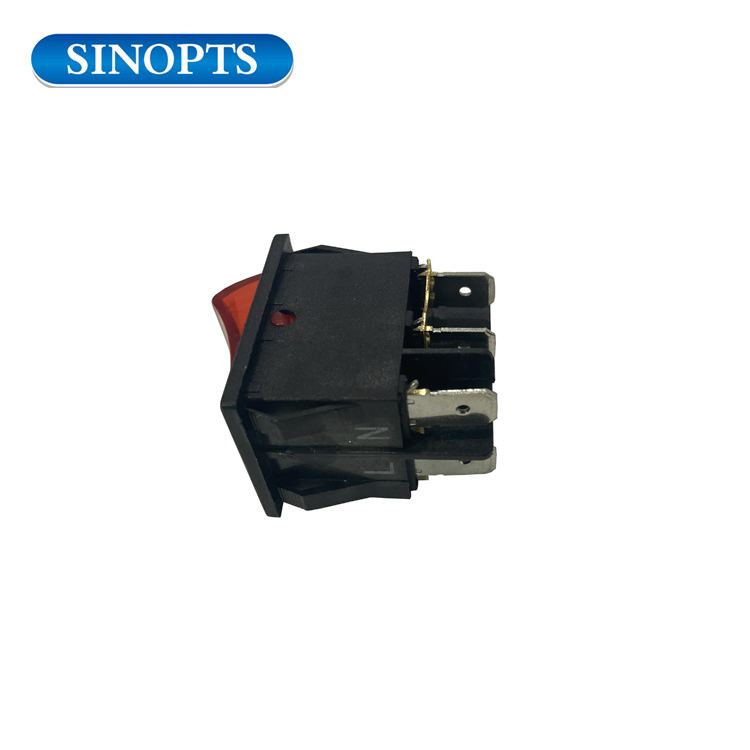 Interruptor rockero encendido 