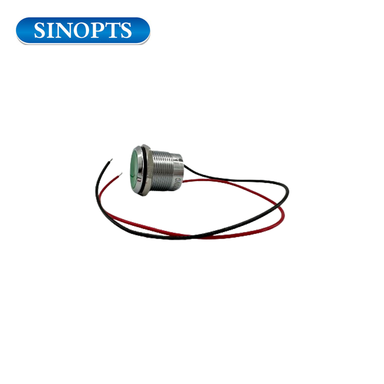 Botón IP65 impermeable de 19 mm de 19 mm 