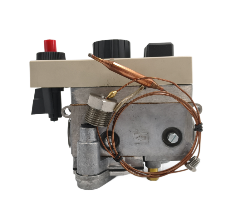 SINOPTS Válvula de control termostática para horno de gas de 30 a 90 grados Celsius con encendedor