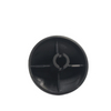 SINOPTS Quemador de repuesto para estufa de gas, perilla de apertura de 6mm, color negro