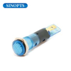 Luz indicadora de plástico IP66 LED de 12 V de 8 mm