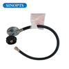  Piezas de parrilla BBQ Camping LP Kit de manguera de estufa de gas propano para cilindro de gas