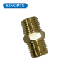 Conector inflable QCC1 Cabeza de conversión de cobre del tanque norteamericano