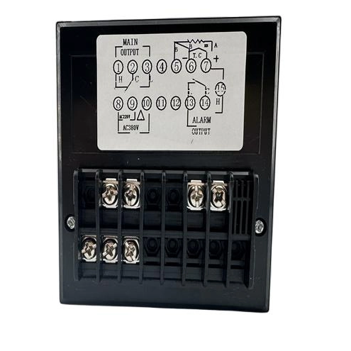 Sinopts Tel96-9001K Controlador de temperatura de visualización digital Negro