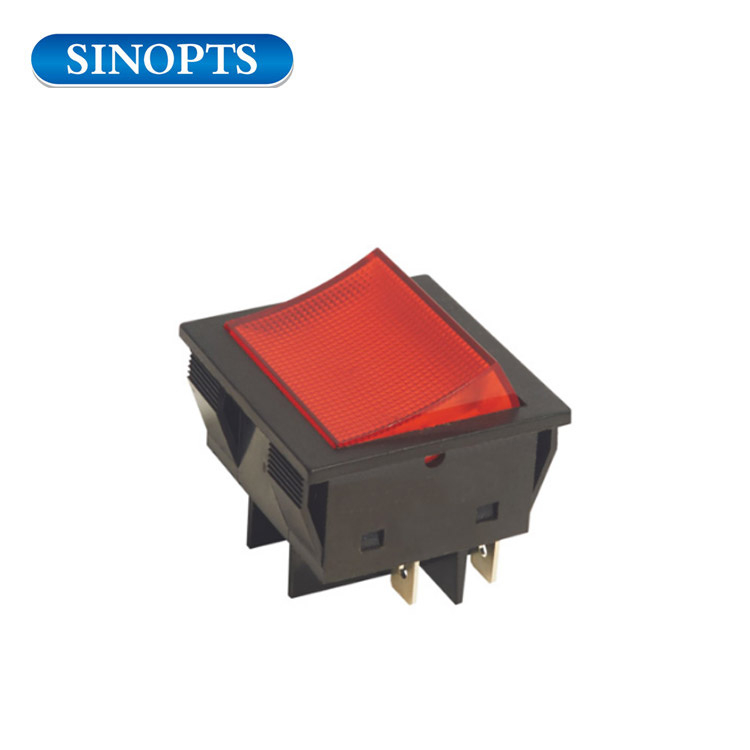 Interruptor de balancín Double pole Rocker Switch