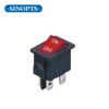 Interruptor basculante impermeable de encendido y apagado