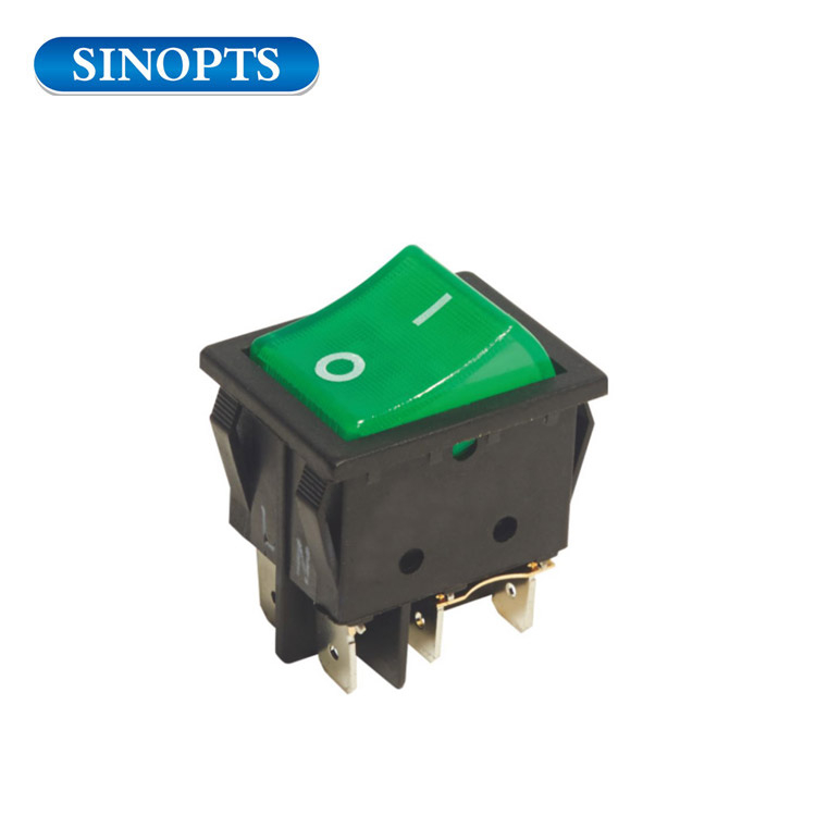 Interruptor de tipo de barco interruptor de balancín