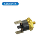 Mini elemento de calentamiento termostático Temperatura bimetal interruptor térmico