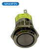 16 mm 12V 5A Switches de botón de empuje de automóvil personalizado