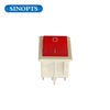 16V 250AC 4 pin Interruptor de tipo de barco LED