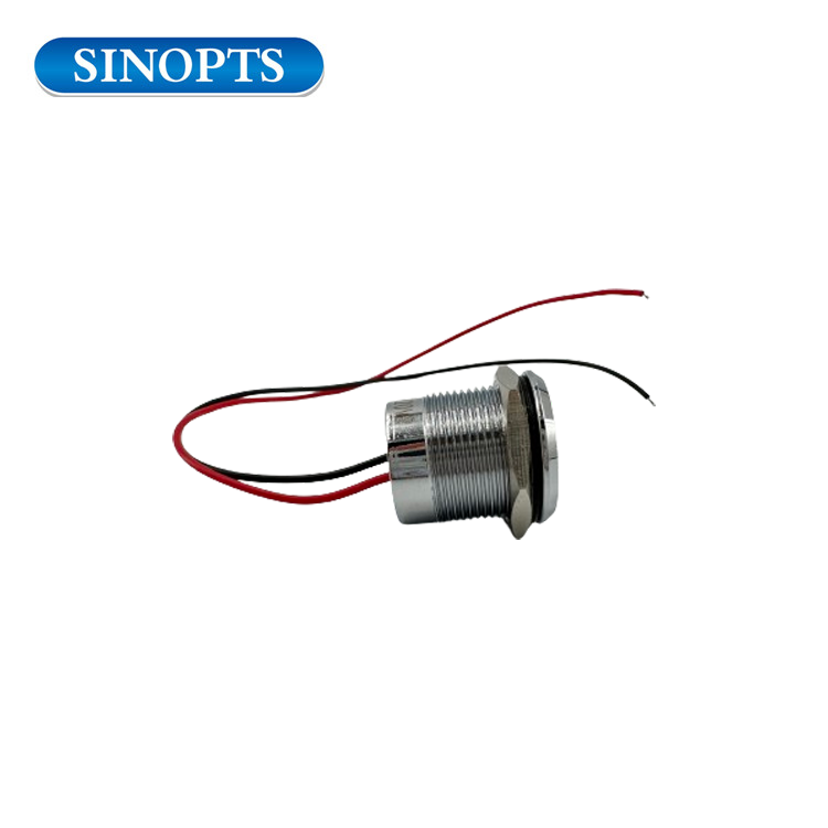 IP65 Botón Rojo impermeable de 19 mm 
