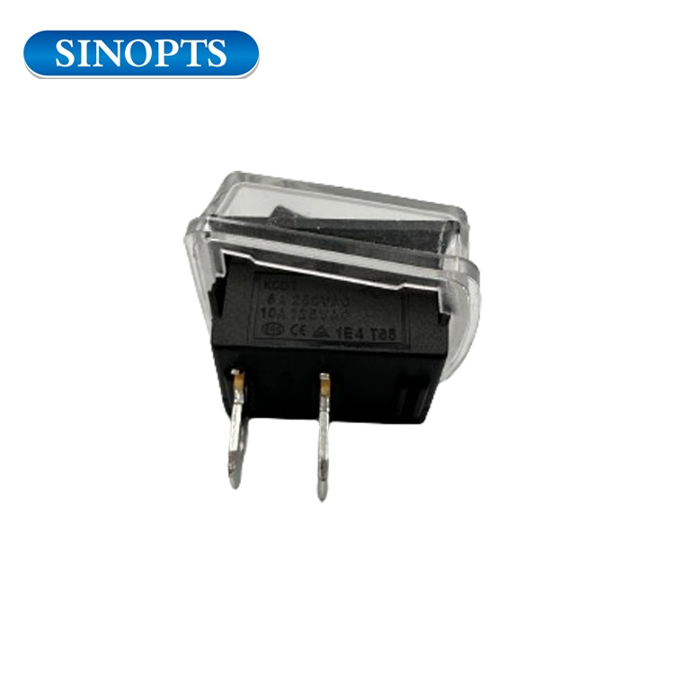 2pins On-Off-Off 10a 250V CA Switch KCD1 Mini Rocker Rocker Switch