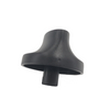 SINOPTS Quemador de repuesto para estufa de gas, perilla de apertura de 6mm, color negro